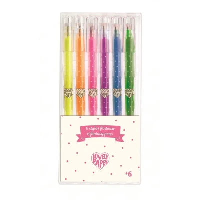 Afbeelding van DJECO neon gelpennen 6 kleuren