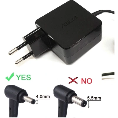 Afbeelding van ASUS 0A001 00041500 netvoeding &amp; inverter Binnen 65 W Zwart (4.0mm)