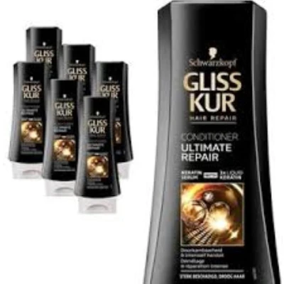 Afbeelding van 6x Gliss Kur Ultimate Repair Conditioner 200ml