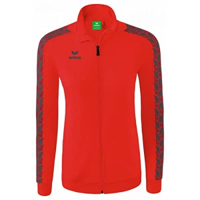 Afbeelding van Erima Essential Team Tracktop jack dames rood/slate grey