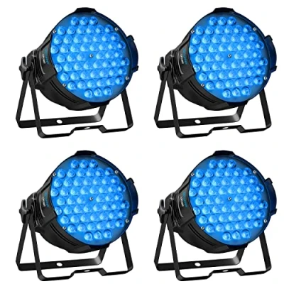 Afbeelding van BETOPPER Strobe Light Podium Lights 54x3W RGB LED Par Disco Licht voor Feesten, Geluid Geactiveerd / DMX Party Lights, DJ Downlight Kerk, Feest, Bruiloft, Concert, Club Verlichting