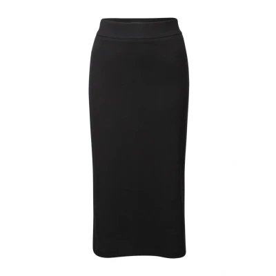 Afbeelding van Street One Studio Struktur Kokerrok, Dames, Maat: 46, Schwarz