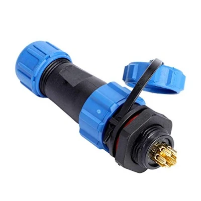 Afbeelding van Luchtvaart Plug 7 Pin Socket Waterdichte Speaker Connector 500V 30A