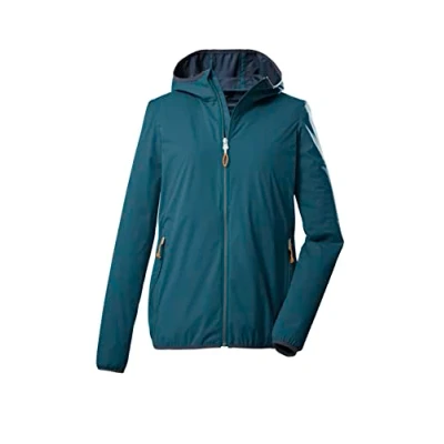 Afbeelding van killtec Women&#039;s 2 laags functioneel jack/outdoorjack met capuchon, opvouwbaar KOS 61 WMN JCKT, petrol, 36, 39175 000