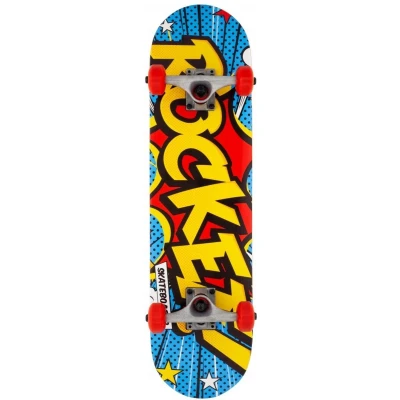 Afbeelding van Rocket Skateboard mini Popart 7.5