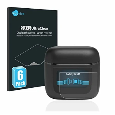 Afbeelding van Savvies (6 Stuks) Schermbeschermer voor JBL Tour Pro 2 Screen Protector Ultra Transparant