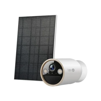 Afbeelding van Tapo C460 KIT 4K 8MP Solar bewakingscamera voor buiten, accu, Starlight kleuren nachtzicht, dual band wifi, magnetische voet, gecodeerde microSD opname, KI detectie, 10.000 mAh batterij