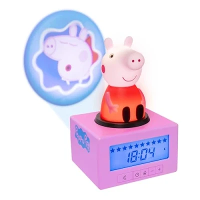 Afbeelding van Paladone Peppa Pig Slaap Training Wekker, Multi, One Size