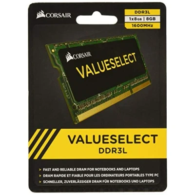 Afbeelding van Corsair CMSO8GX3M1C1600C11 Value Select 8GB (1x8GB) DDR3 1600Mhz CL11