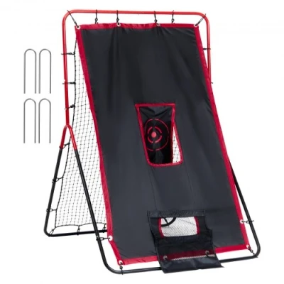 Afbeelding van VEVOR 2 in 1 rebound net voor Baseball en softbal, 914 x 1372 mm, Hitter Pitch Trainer, PitchBack Pitching nest, fielding/werptraining