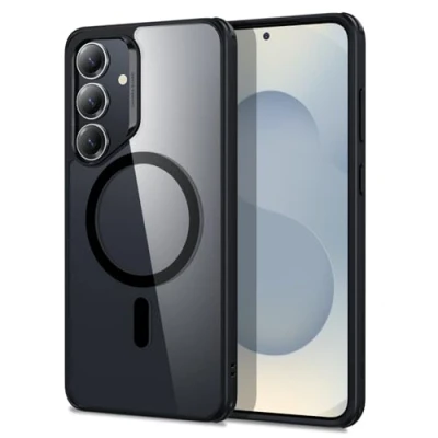 Afbeelding van ESR Beschermhoes voor Galaxy 2025 Plus, compatibel met MagSafe, magnetische hoes, bescherming van militaire kwaliteit, vergelingsbestendig, serie Classic, zwart transparant