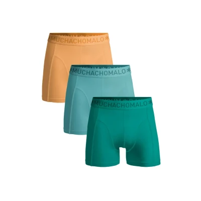 Afbeelding van Muchachomalo Heren Boxershorts 3 Pack Maat XXL 95% Katoen Mannen Onderbroeken