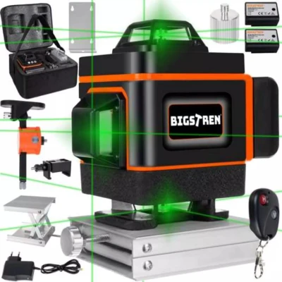Afbeelding van Bigstren 16 lijns 360 Graden Groene Laserwaterpas Kruislijnlaser