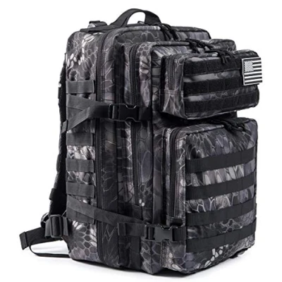Afbeelding van QT&amp;QY 45L Militaire Tactische Rugzakken Molle Leger Aanval Pack 3 Dag Bug Out Bag Wandelen Treeking Camouflage Hunting rugzak