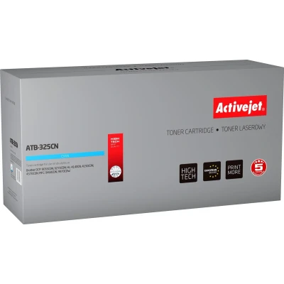Afbeelding van ActiveJet ATB 325CN toner voor Brother printer; TN 325C vervanging; Opperste; 3500 pagina&#039;s; cyaan.