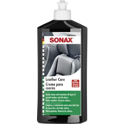 Afbeelding van Sonax Leerverzorgende Lotion, Waterafstotende Leerverzorging met Bijenwas, 500 ml