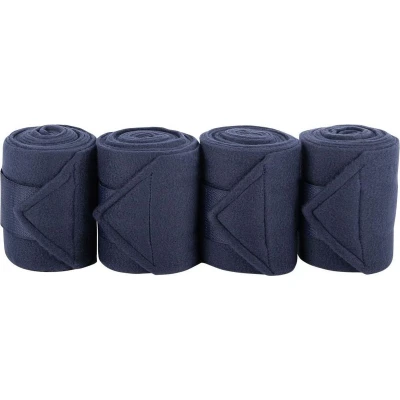Afbeelding van Harry&#039;s Horse Bandages fleece 3m 4 stuks One Size Navy