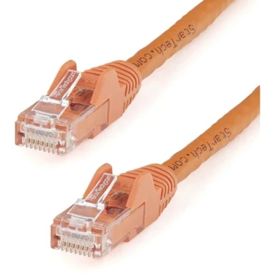 Afbeelding van StarTech.com Cat6 Ethernet kabel 30,5 m Oranje Patchkabel Snagless Lange netwerkkabel Cat 6 (N6PATCH100OR)