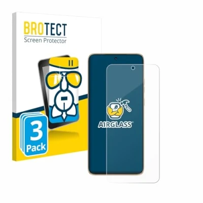 Afbeelding van BROTECT Screenprotector voor Motorola Edge 50 Neo Folie Beschermfolie Beschermglas transparant (3 Stuks)