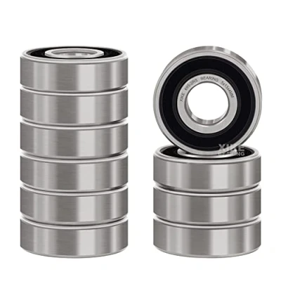 Afbeelding van XiKe 10 Stuks 695 2RS Afgedicht Kogellager 5x13x4mm, Chroomstaal/Voorgesmeerd/Rubberen afdichtingen, 695RS Miniatuur diepgroefkogellagers