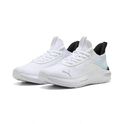 Afbeelding van Puma Softride ENZO 5 Unisex Trainingsschoen white/silvercoloured/black, Maat: 40.5, White/silver coloured/black Kunststof/ textiel