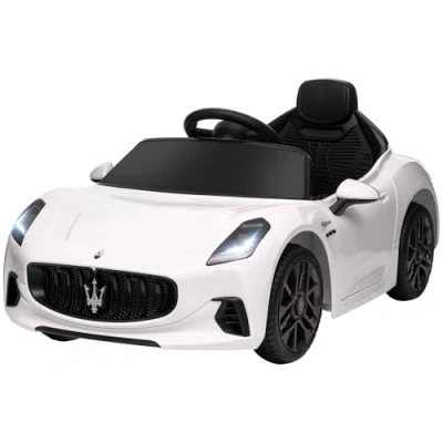 Afbeelding van AIYAPLAY Elektrische kinderauto PP 98x59x43cm Wit