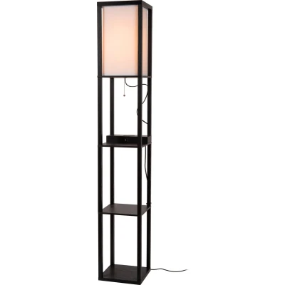 Afbeelding van Lucide MENNO Vloerlamp 1xE27 Zwart
