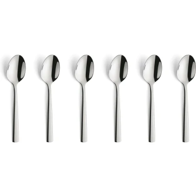 Afbeelding van Amefa Moderno theelepels 6 stuks