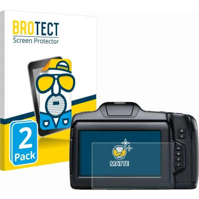 Afbeelding van BROTECT Screenprotector voor Blackmagic Pocket Cinema Camera 6K G2 Folie Beschermfolie matte (2 Stuks)