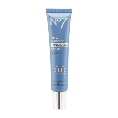 Afbeelding van Lift &amp; Luminate No7 Triple Action Anti Rimpel Serum, 30 ml
