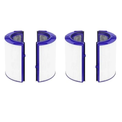 Afbeelding van 2 x Trade Shop HEPA filter incl. actieve koolfilter compatibel met Dyson TP07 TP08 TP09 TP7A PH3A vervangt 970341 01 965432 / luchtreiniger ventilator