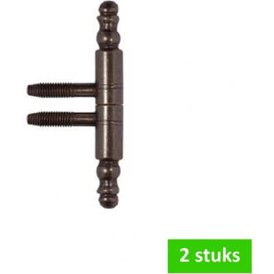 Afbeelding van i FIX inboorpaumelle 11 x 75 mm bronskleur met vaasknop 2 STUKS