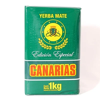 Afbeelding van Canarias Braziliaanse Mate Thee, Yerba Speciale Editie 1kg Te delen met Vrienden