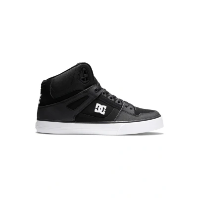 Afbeelding van DC Shoes PURE WC Skateschoenen, Maat: 41, Black/black/white Leer en textiel
