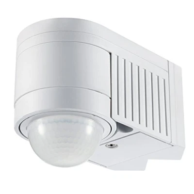 Afbeelding van Infrarood bewegingssensor PIR bewegingsmelder MCE202 360 bereik 12m wit