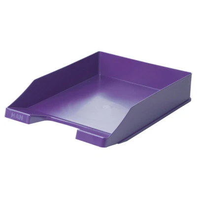 Afbeelding van 5x Brievenbak HAN A4 Standaard plastic Trend Colour lila