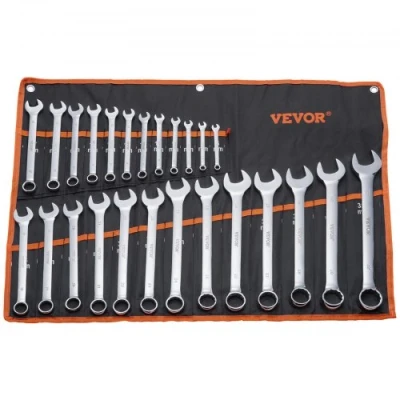 Afbeelding van VEVOR sleutelset ratelsleutelset 25 delig metrisch 6 32mm werkplaats