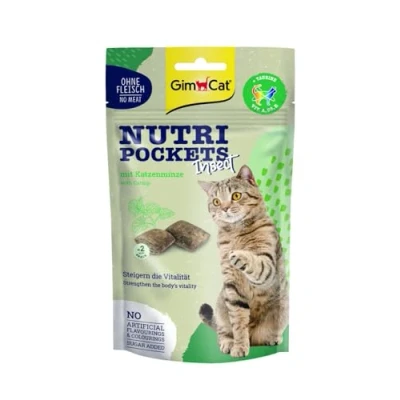 Afbeelding van GimCat Nutri Pockets Insect&amp;Catnip 60 gr