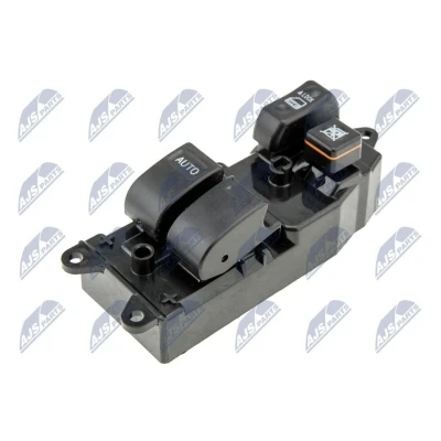 Afbeelding van NTY EWS TY 022 Schakelaar, raamopener Links voor TOYOTA: Yaris Verso (P2) 1.3, 1.5, 1.4 D 4D, 1.5 4WD 1999 2005