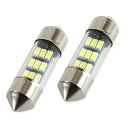 Afbeelding van AMiO LED STANDAARD 3014 9SMD Festoen C5W C10W C3W 31mm Wit 12V