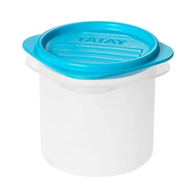 Afbeelding van 1160000 TATAY bewaardoos, rond, 0,3 l, blauw, 8,7 x 5 cm