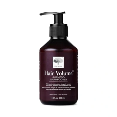 Afbeelding van Nordic Hair volumeshampoo 250 ml kruidenhaarreparatie dik en volume geschikt voor mannen vrouwen