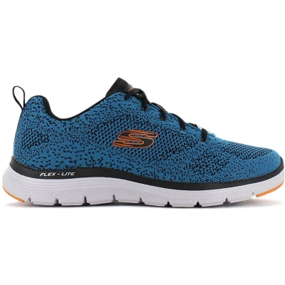 Afbeelding van Skechers Flex Advantage 4.0 Handor Heren Sneakers Schoenen Blauw 232365 TLBK Maat EU 43 US 10