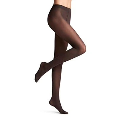 Afbeelding van FALKE Matt Deluxe mat transparant 30 Denier Panty Maillot Dames grijs Maat M L