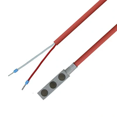 Afbeelding van iOVEO 046MO02205 PT1000 magnetische oppervlaktesensor/magneetsensor met siliconen geleiding tot 200 C