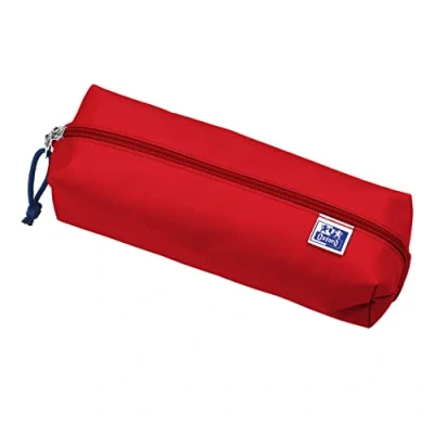 Afbeelding van Oxford, Potloodetuis, Etui, polyester, rechthoekig, groá, rood