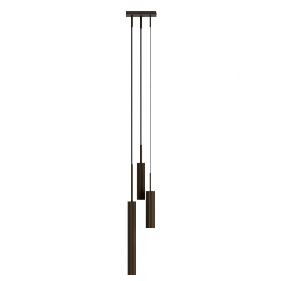 Afbeelding van Audo Copenhagen Tubulaire Cluster 3 Hanglamp Rond Bronzed Brass