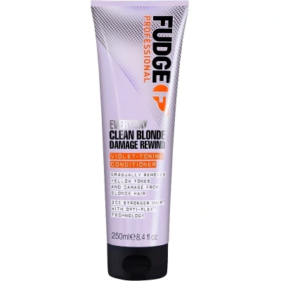 Afbeelding van Fudge EveryDay Clean Blonde Damage Rewind Violet Toning Zilver Conditioner 250ml