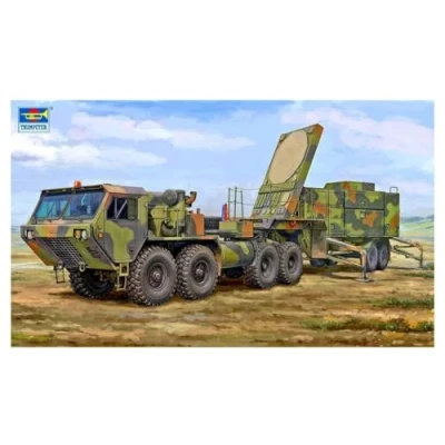 Afbeelding van Trumpeter 07159 M983 HEMTT &amp; MPQ 53 C Band Tracking Radar 1:72
