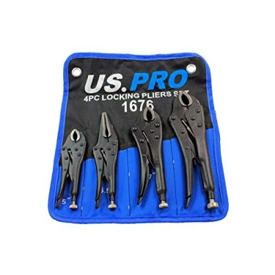 Afbeelding van US PRO 4 ST Vergrendeltang Set 5 &quot;6.5&quot; 7&quot; 10&quot; Mol Vice Klem 1676